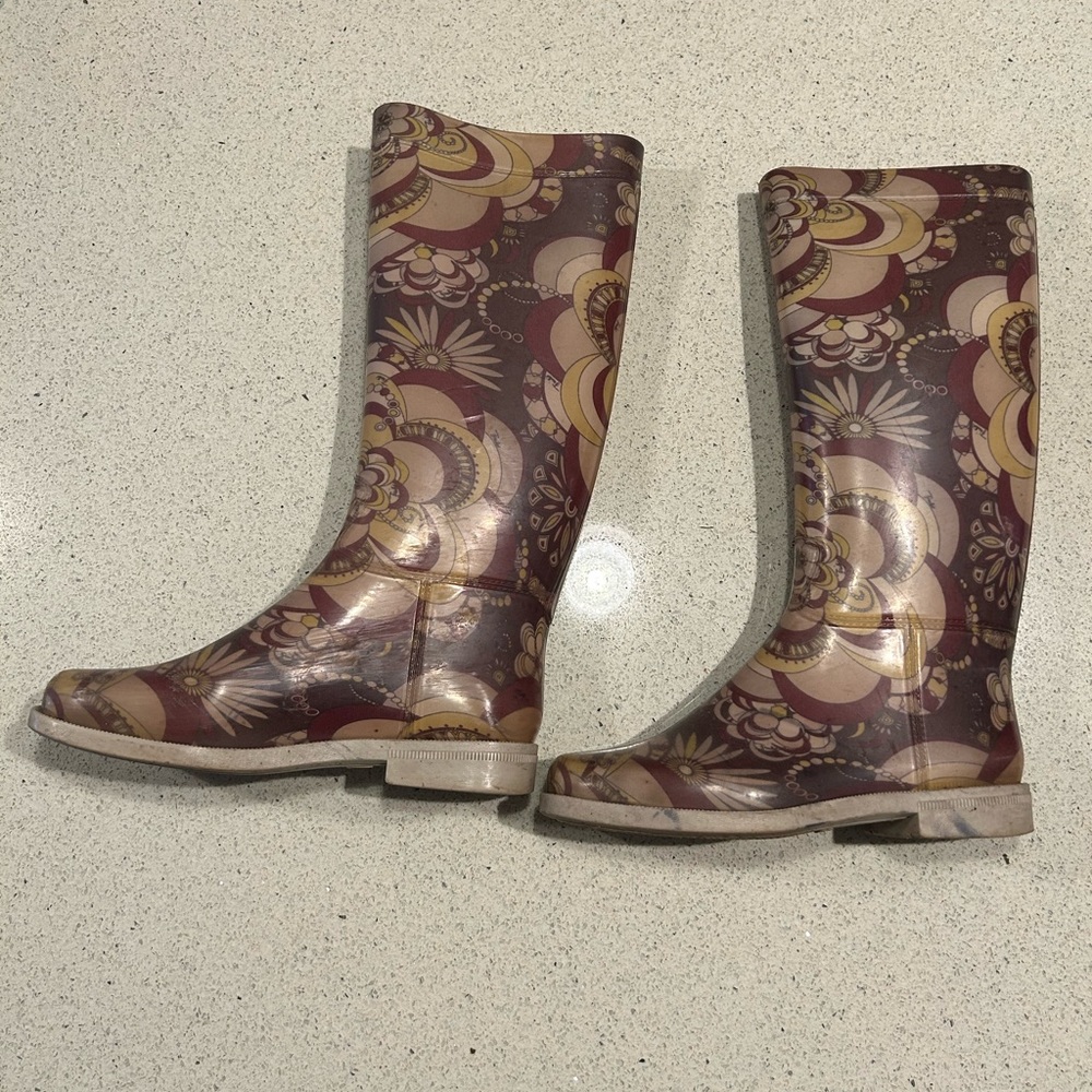 Emilio pucci rain boots